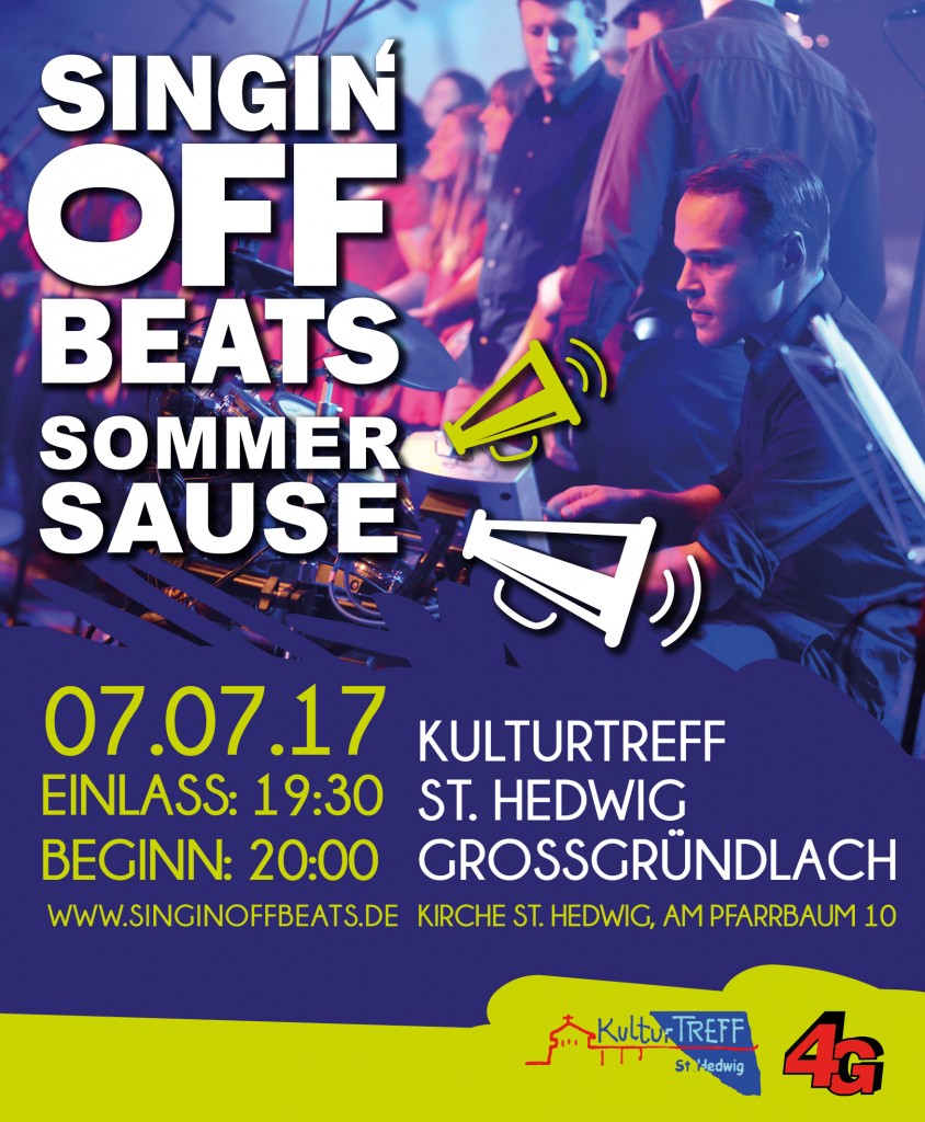 Singin' Off Beats Sommersause Konzert Nürnberg Großgründlach
